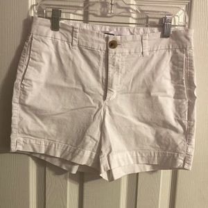 White shorts (5 inch inseam)